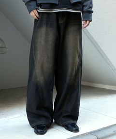 Faux Leather Curve Pants フェイクレザーカーブパンツ Faux Leather Curve Pants / フェイクレザーカーブパンツ（その他