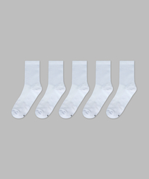 IL-O-GONG-CHIL（イルオゴンチル）の「[5PACK] クイックドライランニングソックス _ スノーホワイト（ソックス/靴下）」