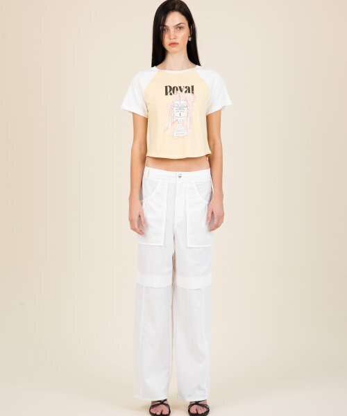 DIMANCHE(ディマンシュ)の「メッシュホリデーパンツ (ホワイト)(その他パンツ・レディース・その他・SMALL/MEDIUM)」の2枚目の写真