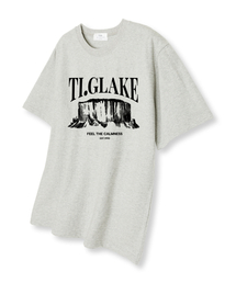 クリフオーバーサイズ半袖Tシャツオートミール