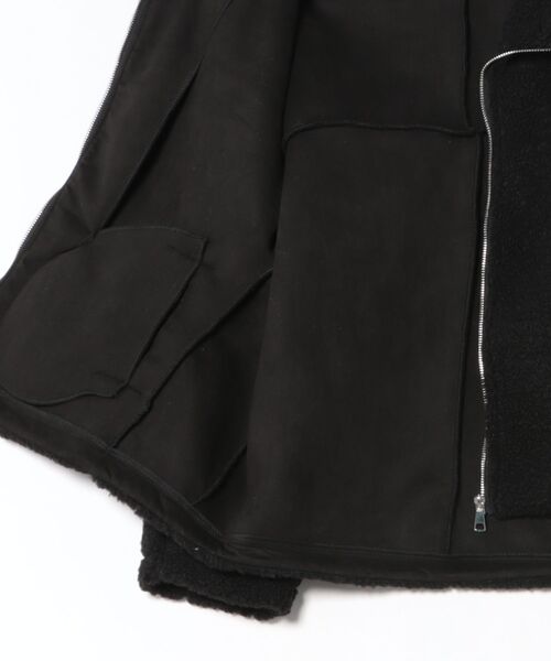 Ritzy（リッツィー）の「フェイクムートンコート（ムートンコート・レディース・ブラック/ホワイト・M/L）」の19枚目の写真