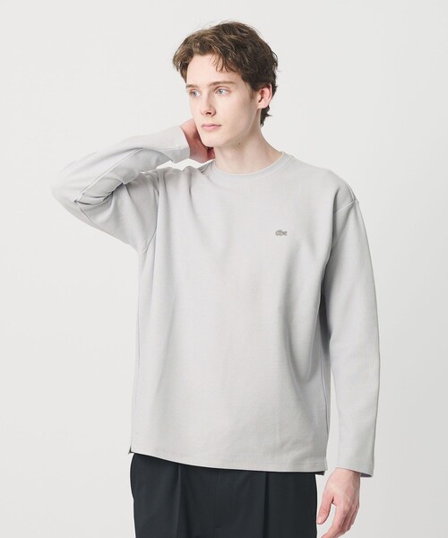 LACOSTE for BEAUTY&YOUTH＞ワントーン ロング スリーブ カットソー（T