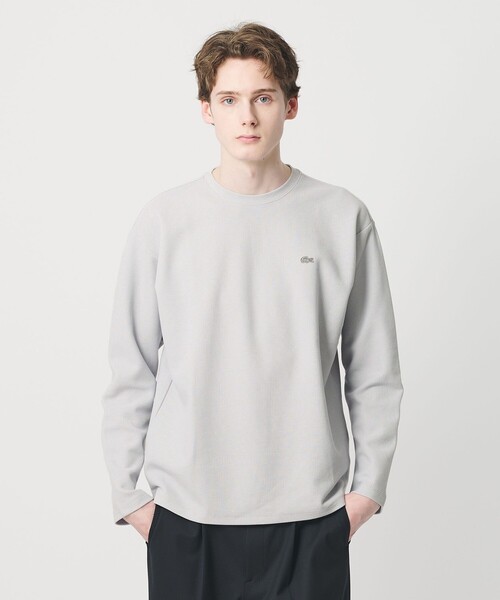 LACOSTE for BEAUTY&YOUTH＞ワントーン ロング スリーブ カットソー（T