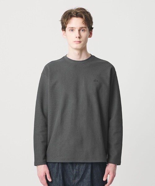 LACOSTE for BEAUTY&YOUTH＞ワントーン ロング スリーブ カットソー（T