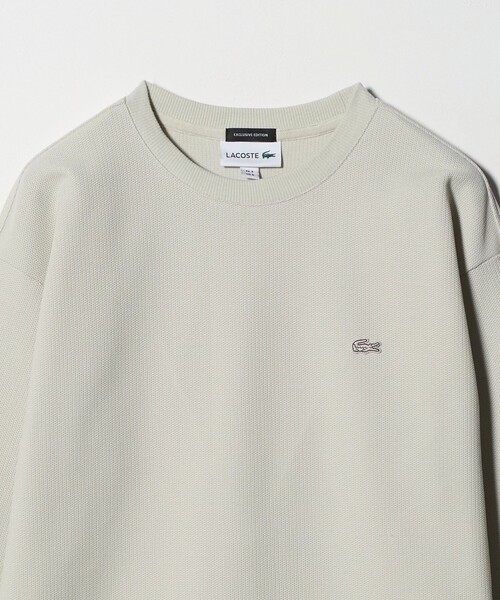 LACOSTE for BEAUTY&YOUTH＞ワントーン ロング スリーブ カットソー（T
