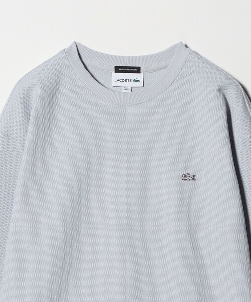 LACOSTE for BEAUTY&YOUTH＞ワントーン ロング スリーブ カットソー（T