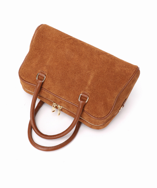 AULENTTI(オウレンティ)の「【AULENTTI/オウレンティ】 ボストンショルダーバッグ(ボストンバッグ・レディース・ベージュ・FREE)」の8枚目の写真