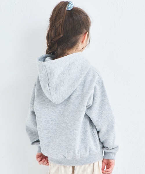 pairmanon（ペアマノン）の「【ぬくふわ】ユニセックス 裏起毛 フォトプリント フーディ（パーカー・キッズ・グレー/アイボリー/ブルー/ピンク・100/150/140/130/120/110/90）」の13枚目の写真