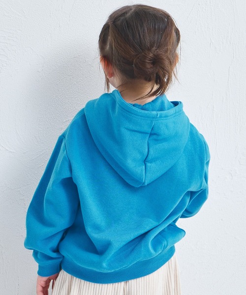 pairmanon（ペアマノン）の「【ぬくふわ】ユニセックス 裏起毛 フォトプリント フーディ（パーカー・キッズ・グレー/アイボリー/ブルー/ピンク・100/150/140/130/120/110/90）」の17枚目の写真