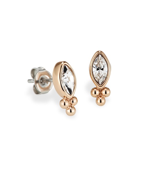 OLIVIA BURTON（オリビアバートン）の「「OLIVIA BURTON/オリビアバートン」クラシック - デインティ  スタッド ピアス（ピアス（両耳用）・レディース・イエローゴールド/ピンクゴールド/シルバー・ONE SIZE）」の2枚目の写真