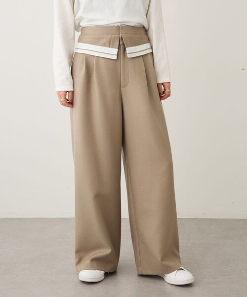 セール】ウエスト折り返しスラックス（その他パンツ）｜CRAFT STANDARD