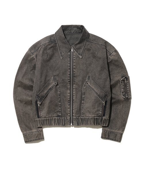 Big Unionの「M-ZIPPER JACKET / BLACK(デニムジャケット・メンズ・その他・LARGE)」の3枚目の写真