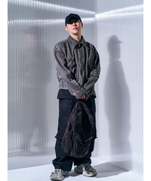 Big Unionの「M-ZIPPER JACKET / BLACK(デニムジャケット・メンズ・その他・LARGE)」の7枚目の写真