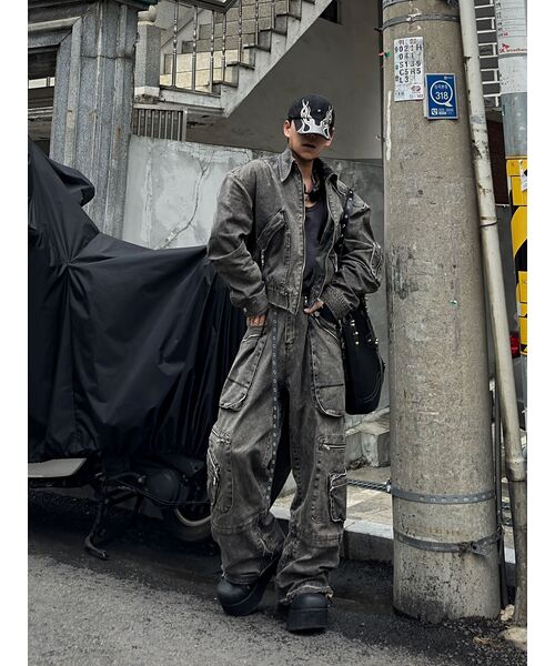 Big Unionの「M-ZIPPER JACKET / BLACK(デニムジャケット・メンズ・その他・LARGE)」の8枚目の写真