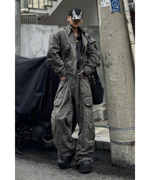 Big Unionの「M-ZIPPER JACKET / BLACK(デニムジャケット・メンズ・その他・LARGE)」の9枚目の写真