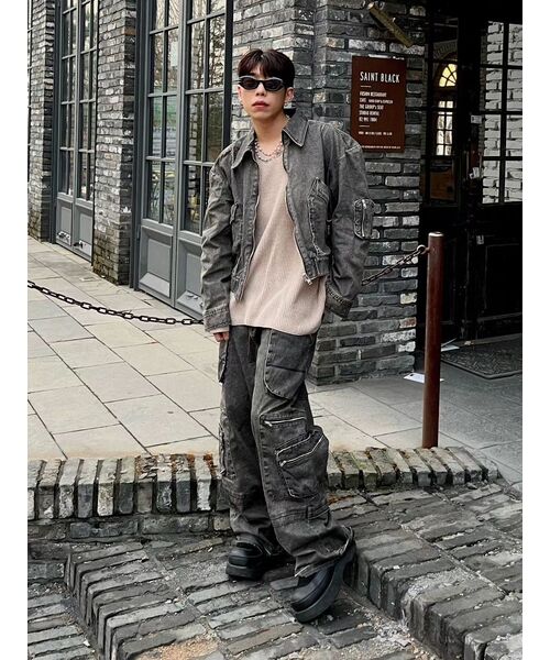 Big Unionの「M-ZIPPER JACKET / BLACK(デニムジャケット・メンズ・その他・LARGE)」の12枚目の写真