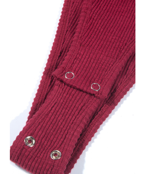 Anothera（アナザーエー）の「ハイレグボディスーツ_ワイン（Tシャツ/カットソー・レディース・その他・FREE）」の6枚目の写真