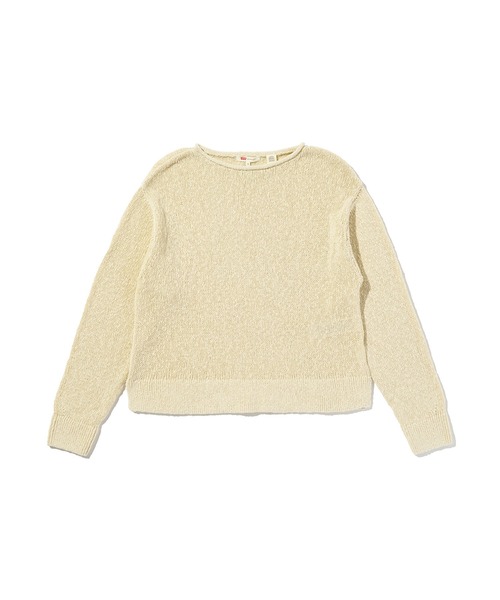 Levi's(リーバイス)の「Levi's/リーバイス LAETITIA ブークレプルオーバー(ニット/セーター・レディース・ホワイト・M/S/XS)」の3枚目の写真