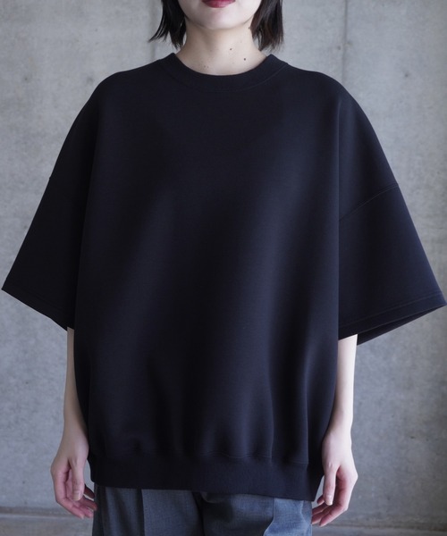 G.V.G.V.(ジーヴィージーヴィー)の「SWEAT H/S TOP(スウェット・レディース・ブラック/ダークグレー・S/L)」の12枚目の写真
