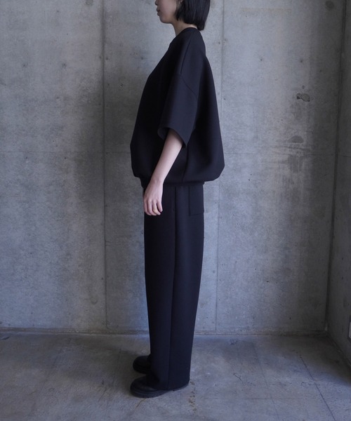 G.V.G.V.(ジーヴィージーヴィー)の「SWEAT H/S TOP(スウェット・レディース・ブラック/ダークグレー・S/L)」の7枚目の写真