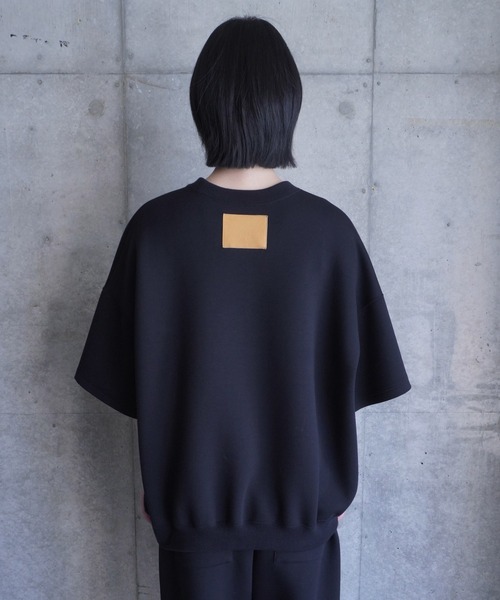 G.V.G.V.(ジーヴィージーヴィー)の「SWEAT H/S TOP(スウェット・レディース・ブラック/ダークグレー・S/L)」の5枚目の写真