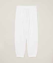 three dots（スリードッツ）の「セラミック テリー ツータックパンツ（スラックス）」