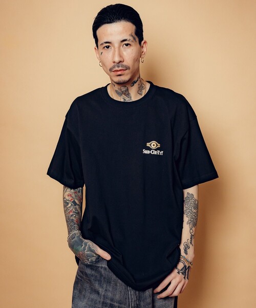 Subciety(サブサエティ)の「Millennium tee(Tシャツ/カットソー・メンズ・ブラック/ホワイト・SMALL/MEDIUM/LARGE/X-LARGE/XX-LARGE)」の14枚目の写真