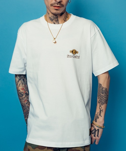 Subciety(サブサエティ)の「Millennium tee(Tシャツ/カットソー・メンズ・ブラック/ホワイト・SMALL/MEDIUM/LARGE/X-LARGE/XX-LARGE)」の1枚目の写真