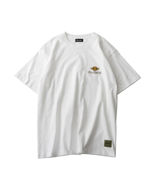 Subciety(サブサエティ)の「Millennium tee(Tシャツ/カットソー・メンズ・ブラック/ホワイト・SMALL/MEDIUM/LARGE/X-LARGE/XX-LARGE)」の3枚目の写真