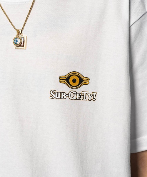 Subciety(サブサエティ)の「Millennium tee(Tシャツ/カットソー・メンズ・ブラック/ホワイト・SMALL/MEDIUM/LARGE/X-LARGE/XX-LARGE)」の6枚目の写真