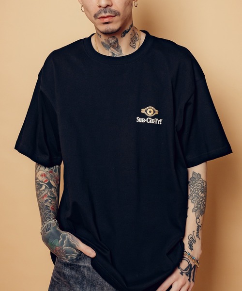 Subciety(サブサエティ)の「Millennium tee(Tシャツ/カットソー・メンズ・ブラック/ホワイト・SMALL/MEDIUM/LARGE/X-LARGE/XX-LARGE)」の8枚目の写真