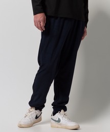 (SA) コールフリース 無地 テーパードパンツ