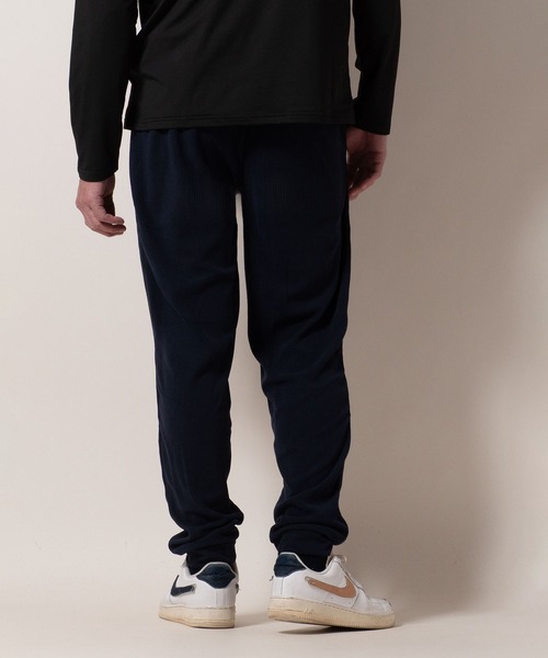 BAYBLO（ベイブロ）の「(SA) コールフリース 無地 テーパードパンツ（スウェットパンツ・メンズ・ネイビー/ブラック/グレー/チャコールグレー・M/L/LL）」の17枚目の写真