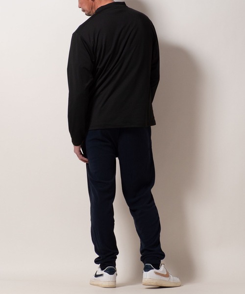 BAYBLO（ベイブロ）の「(SA) コールフリース 無地 テーパードパンツ（スウェットパンツ・メンズ・ネイビー/ブラック/グレー/チャコールグレー・M/L/LL）」の19枚目の写真