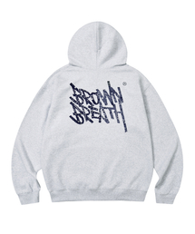 BROWNBREATH（ブラウンブレス）の「PAISLEY TAG HOODIE - ASH（パーカー）」