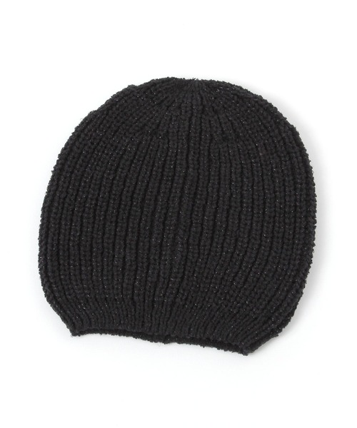 LAKOLE(ラコレ)の「ループヤーンニットワッチ / 622506(ニットキャップ/ビーニー・レディース・ブラック/オフホワイト/ライトグレー・FREE)」の11枚目の写真