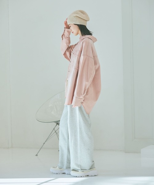 LAKOLE(ラコレ)の「ループヤーンニットワッチ / 622506(ニットキャップ/ビーニー・レディース・ブラック/オフホワイト/ライトグレー・FREE)」の13枚目の写真