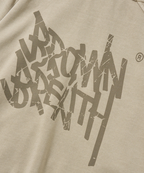BROWNBREATH(ブラウンブレス)の「PIGMENT TAG HOOD ZIP UP - BEIGE(パーカー・レディース・その他・S/M/L/XL)」の3枚目の写真