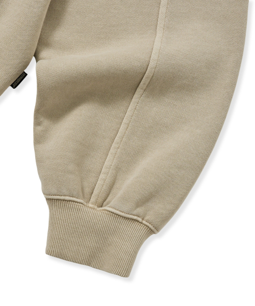 BROWNBREATH(ブラウンブレス)の「PIGMENT TAG HOOD ZIP UP - BEIGE(パーカー・レディース・その他・S/M/L/XL)」の6枚目の写真
