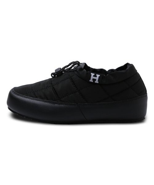 HARVARD SHOES（ハーバードシューズ）の「コンラッド 男女共用 パディングスリッポン ファー裏地 ブラック（スリッポン・レディース・その他・L/M/S/XL）」の5枚目の写真