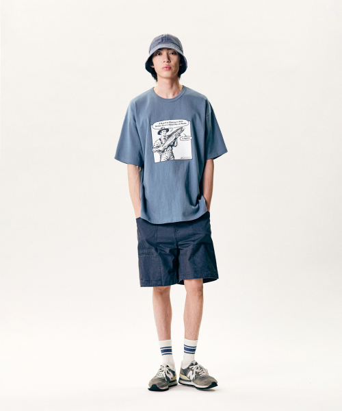 ESPIONAGE（エスピオナジ）の「Over Fatigue Hat Vintage Blue（ハット・レディース・その他・ONE SIZE）」の8枚目の写真