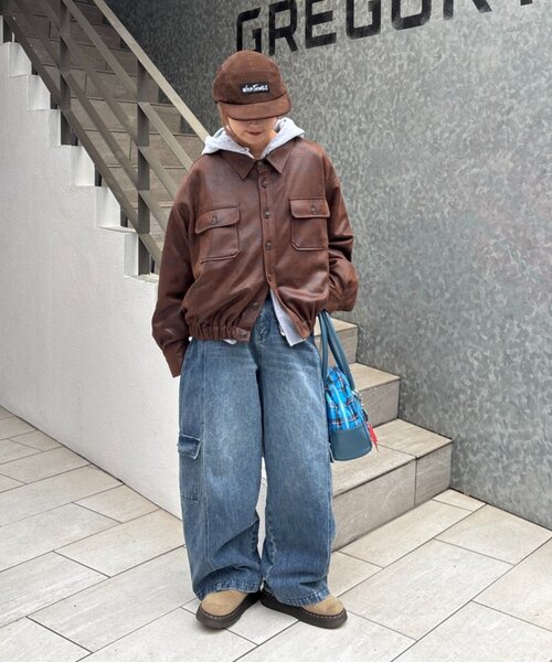 CIAOPANIC TYPY(チャオパニックティピー)の「【UNISEX】星チャーム付きアソート柄ボストンBAG(トートバッグ・レディース・ブラック/ブルー/レッド・ONE SIZE)」の5枚目の写真