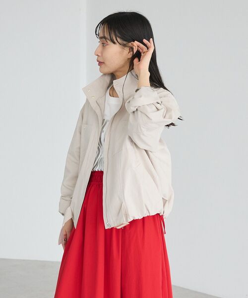 CRAFT STANDARD BOUTIQUE（クラフトスタンダードブティック）の「ジップアップミリタリージャケット（ブルゾン・レディース・ベージュ/ホワイト系その他2・FREE）」の10枚目の写真