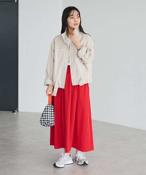 CRAFT STANDARD BOUTIQUE（クラフトスタンダードブティック）の「ジップアップミリタリージャケット（ブルゾン・レディース・ベージュ/ホワイト系その他2・FREE）」の12枚目の写真