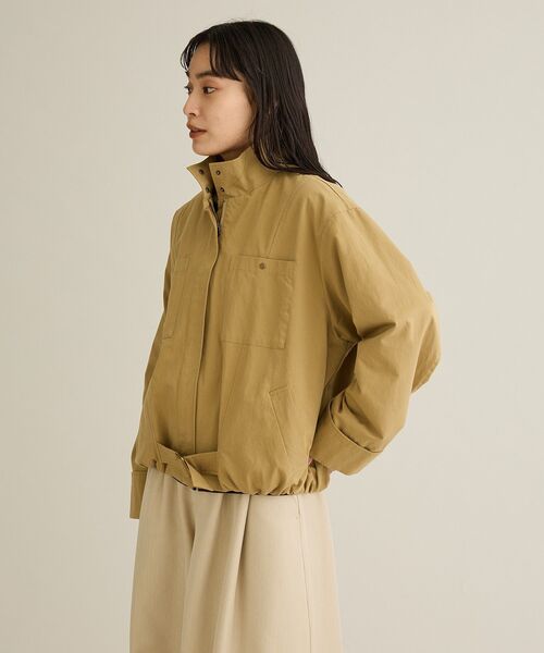 CRAFT STANDARD BOUTIQUE（クラフトスタンダードブティック）の「ジップアップミリタリージャケット（ブルゾン・レディース・ベージュ/ホワイト系その他2・FREE）」の22枚目の写真