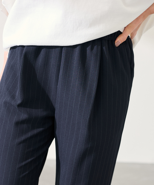 FRAMeWORK（フレームワーク）の「≪新色 / 追加≫ウォッシャブルイージースラックス（スラックス・レディース・ネイビー/チャコールグレー・36/38/40）」の7枚目の写真