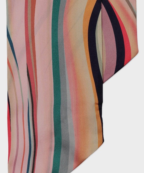 Paul Smith（ポールスミス）の「ウィメンズ プリント ナロースカーフ / 165637 NSC（ストール/ショール・レディース・マルチ/ブルー・FREE）」の5枚目の写真