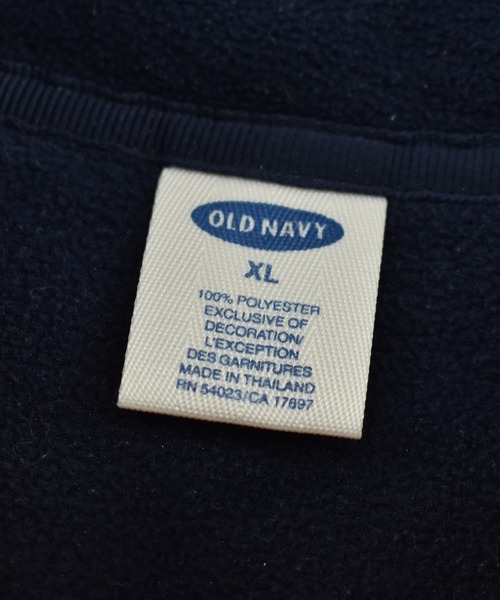 OLD NAVY(オールドネイビー)の「【USED】00’ OLDNAVY ハーフジップ フリースプルオーバー(ニット/セーター・メンズ・ネイビー・X-LARGE)」の8枚目の写真