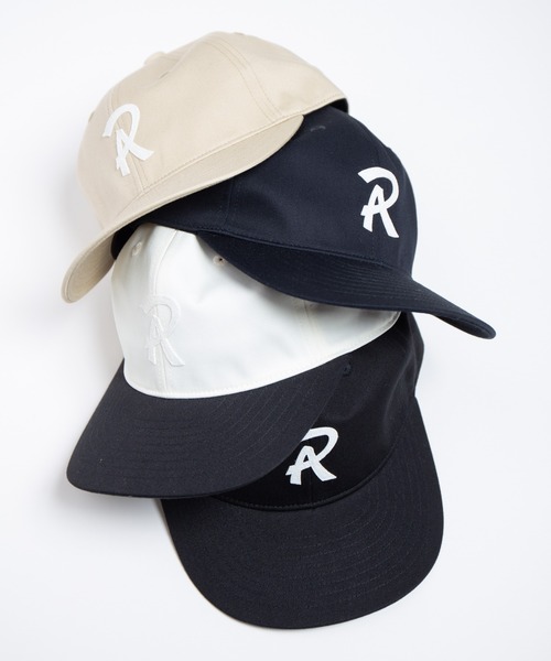 RACAL（ラカル）の「"R" Logo Felt Patch B.B. Cap / RフェルトロゴワッペンB.B.キャップ（キャップ・メンズ・ブラック/ブラック×ホワイト/ベージュ/ネイビー・FREE）」の9枚目の写真