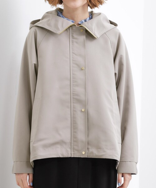grove(グローブ)の「【貴島明日香さん着用】【撥水】きれいめに着こなせるマウンテンパーカ(ブルゾン・レディース・グレー/ネイビー/ブルー系その他/オフホワイト/ベージュ系7・03/02/05/04/01)」の13枚目の写真